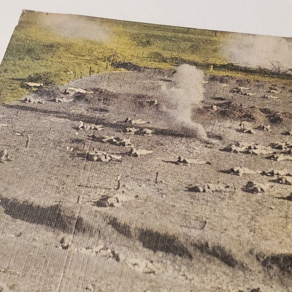 Tank Destroyer Training Live Ammunition Camp Hood Texas Vtg Linen Photo Postcard - Picture 7 of 7